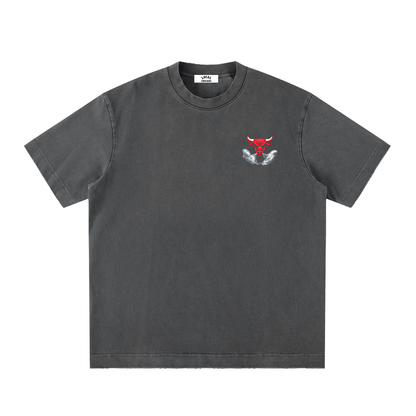 Traffic Stopper Vintage Washed Frayed Tee