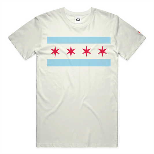 Chicago Flag Organic Tee