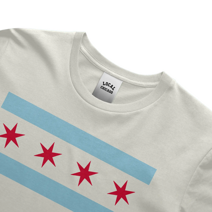 Chicago Flag Organic Tee