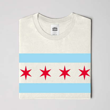 Chicago Flag Organic Tee