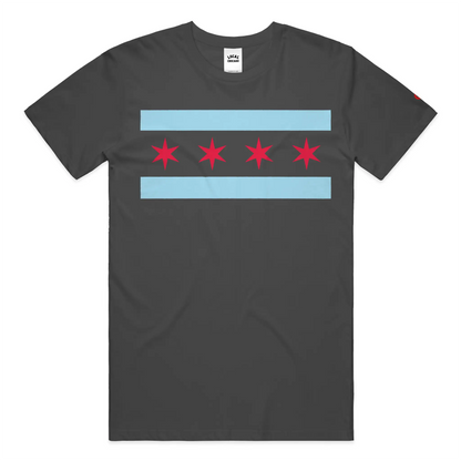 Chicago Flag Organic Tee