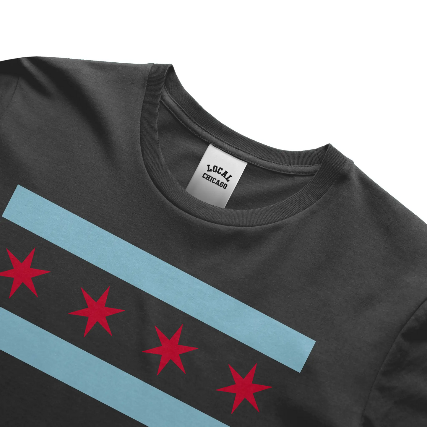 Chicago Flag Organic Tee