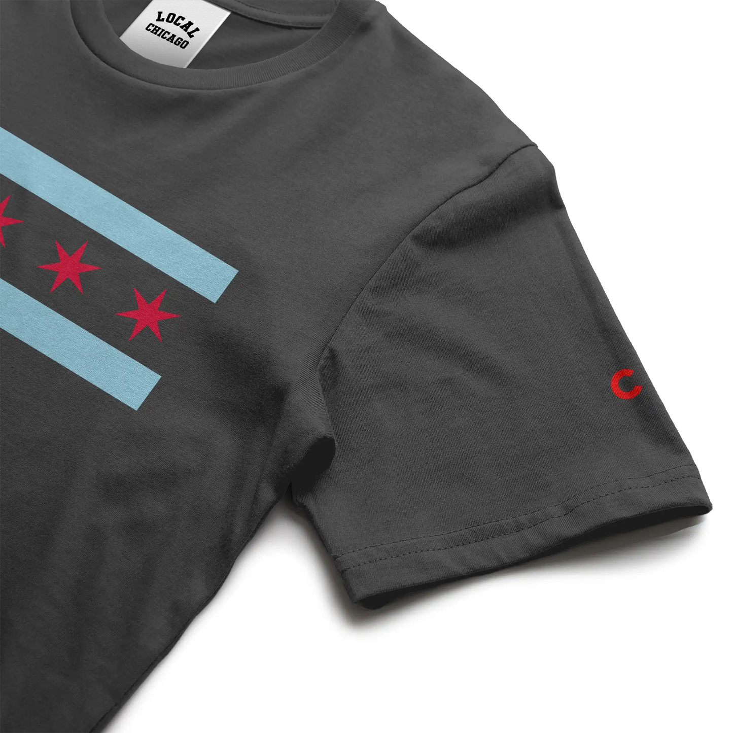Chicago Flag Organic Tee