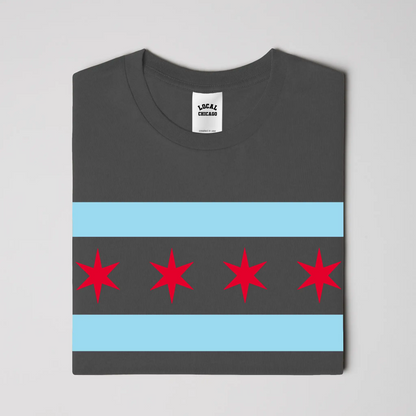Chicago Flag Organic Tee