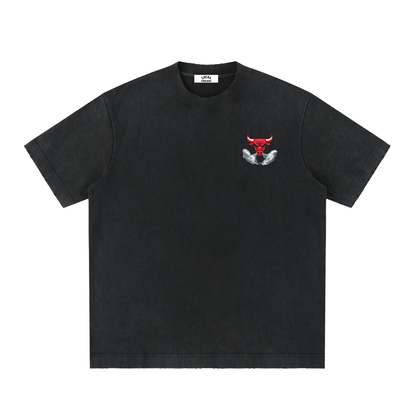 Traffic Stopper Vintage Washed Frayed Tee
