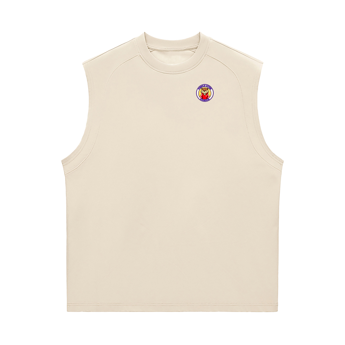 Purple Otter Quick-Dry Cooling Tank Top