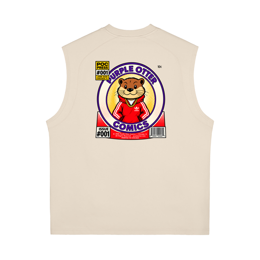 Purple Otter Quick-Dry Cooling Tank Top