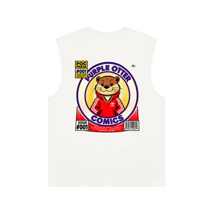 Purple Otter Performance Tank Top