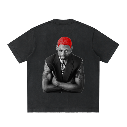 Traffic Stopper Vintage Washed Frayed Tee
