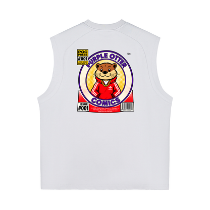 Purple Otter Quick-Dry Cooling Tank Top