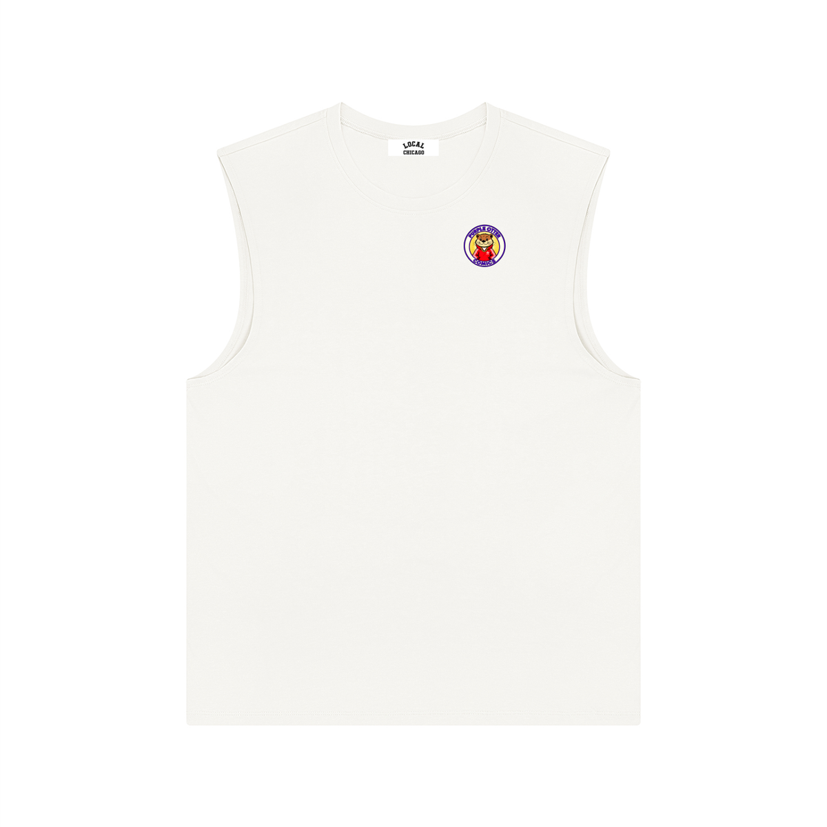 Purple Otter Performance Tank Top