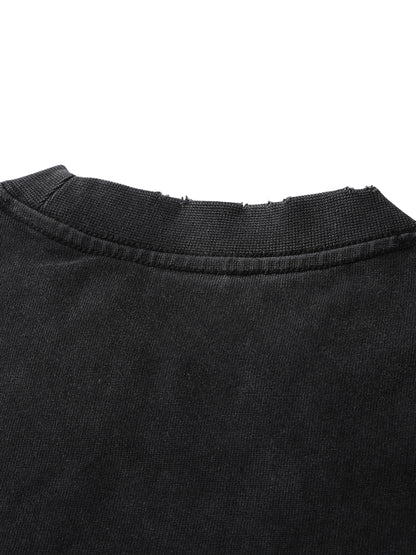 Traffic Stopper Vintage Washed Frayed Tee